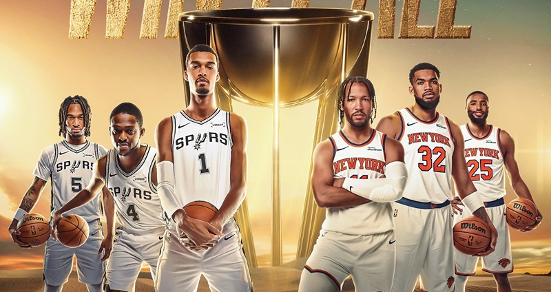 NBA 總冠軍賽將於台灣時間 6 月 4 日點燃戰火，由聖安東尼奧馬刺（San Antonio Spurs）迎戰紐約尼克（New York Knicks）。隨著兩支時隔多年重返巔峰的傳統勁旅正面交鋒，賽事門票價格也水漲船高。根據最新票務資訊，馬刺隊主場 Frost Bank Center 舉行的總冠軍賽首戰，二手門票起售價已飆破 1,200 美元。