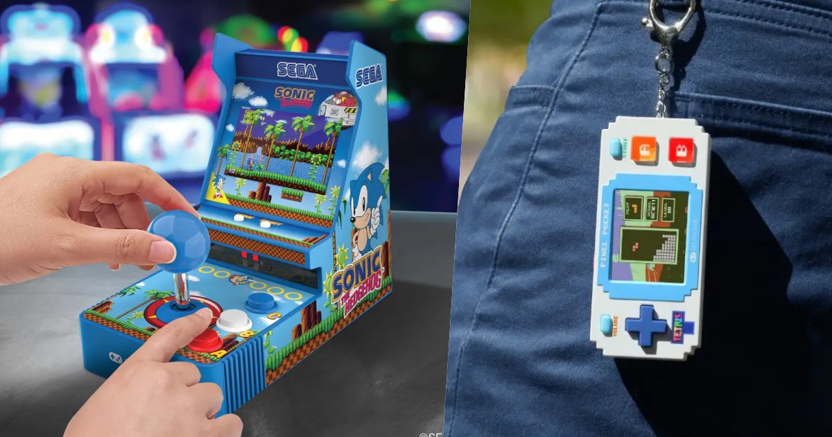 遊樂場隨身帶著走！MY ARCADE 復古街機限量預購，音速小子、俄羅斯方塊經典神作一次收藏